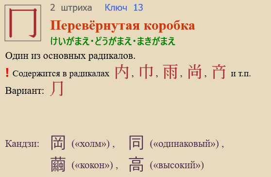 Перевёрнутая коробка